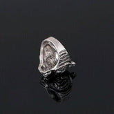 Wholesale New Tiger Head Shaped 1" Metal Biker Ring